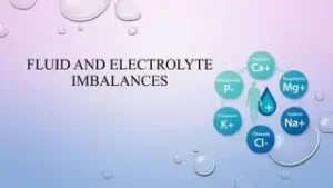 Fluid and Electrolyte Imbalance 